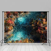 Aperturee - Aperturee Summer Clear Lake Rocks Natural Scenery Photo Backdrop